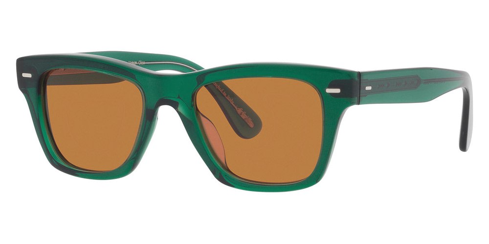 Oliver Peoples Men’s 49mm Translucent Dark Teal Sunglasses