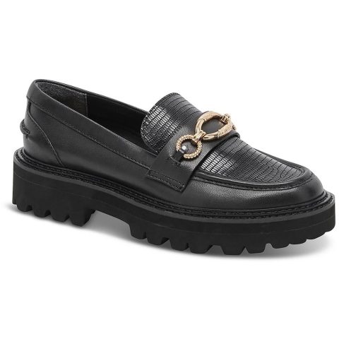Mambo Leather Slip On Loafers