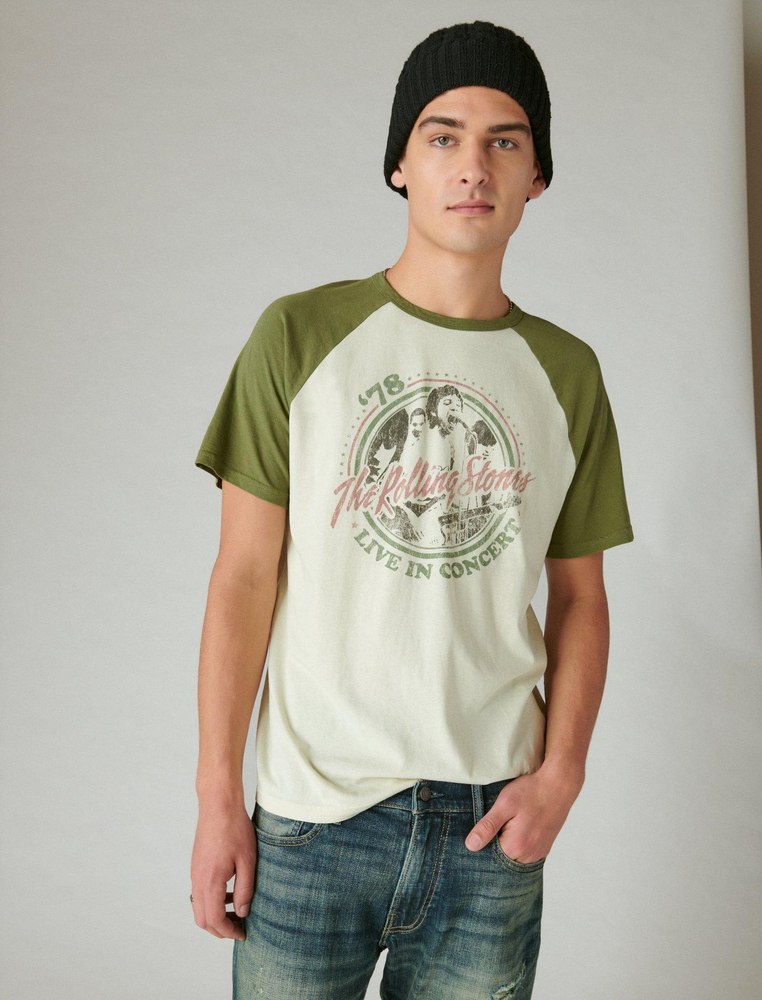 Lucky Brand Men’s Rolling Stones ’78 Tour Tee