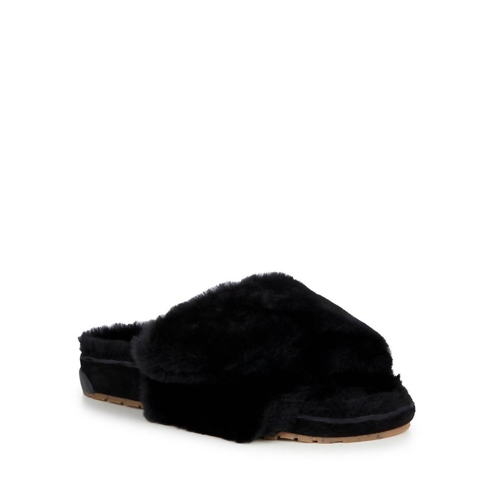 Women’s Musica Adjustable Support Slide Slipper In Black