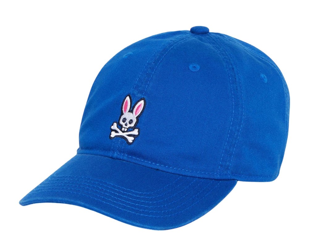 Psycho Bunny Men’s Classic Baseball Cap Surf The Web B6A815Z1HT-SURFW