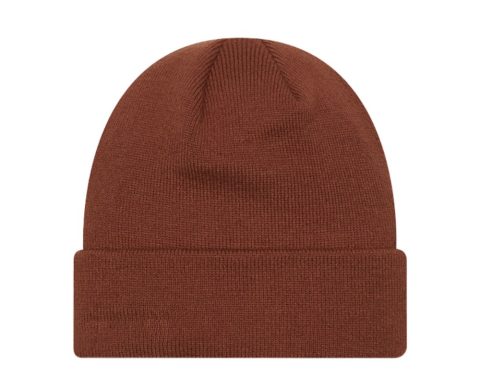 New Era Basic Brown Cuff Knit Beanie 60487131