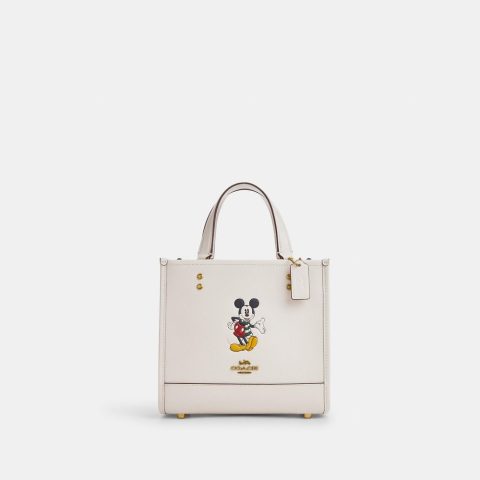 Coach Outlet Disney X Coach Dempsey Tote 22 With Mickey Mouse