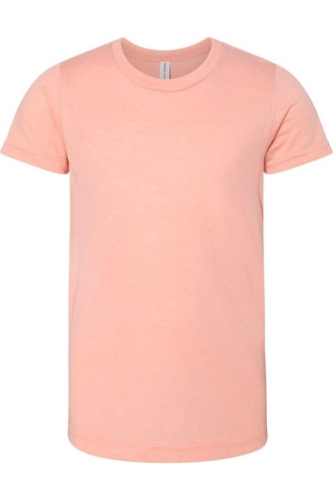 BELLA + CANVAS Youth Triblend Tee 7824355557436