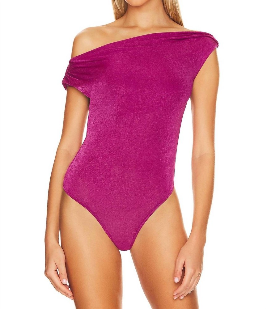 Morisette Bodysuit In Berry 7749102698556