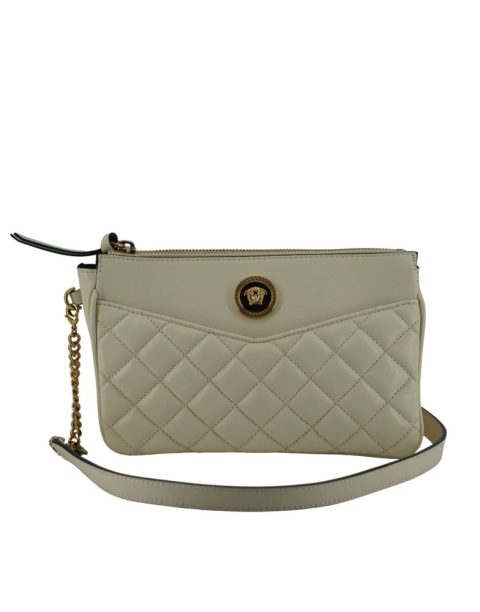 Versace Lamb Leather Pouch Crossbody Women’s Bag