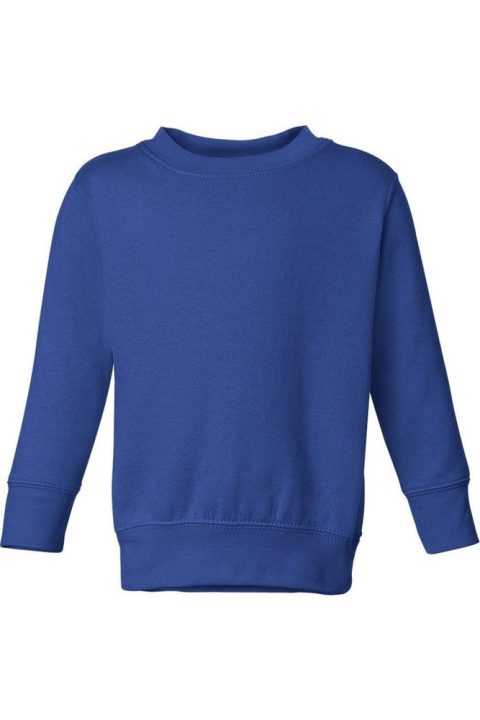 Rabbit Skins Toddler Fleece Crewneck Sweatshirt 7824360243260