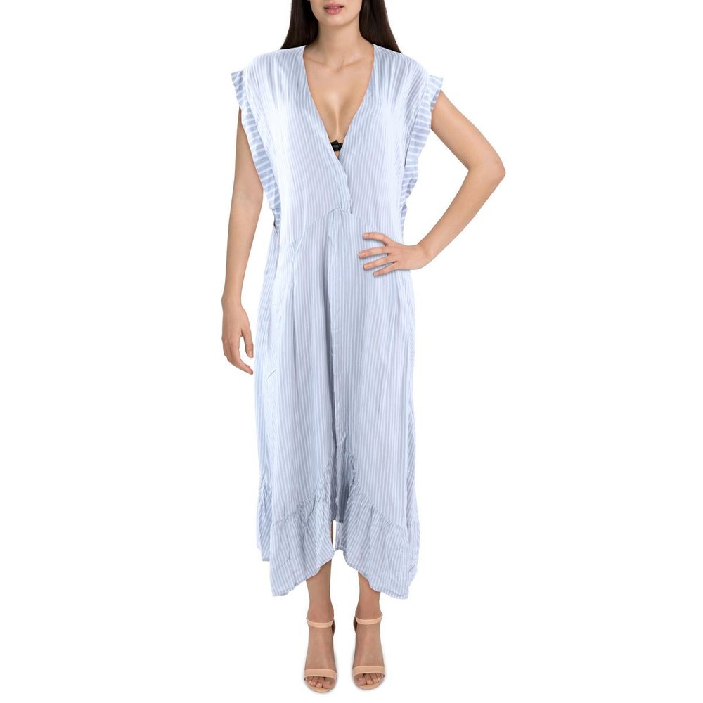 Gone Sailing Striped Maxi Dress
