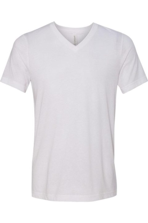 BELLA + CANVAS Triblend V-Neck Short Sleeve Tee 7824361291836