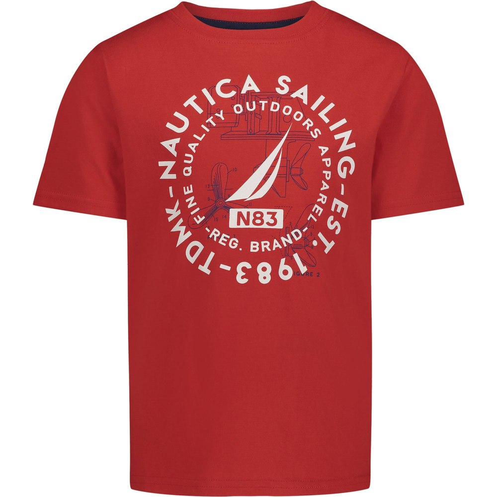 Nautica Little Boys’ Sailing Graphic T-Shirt (4-7)