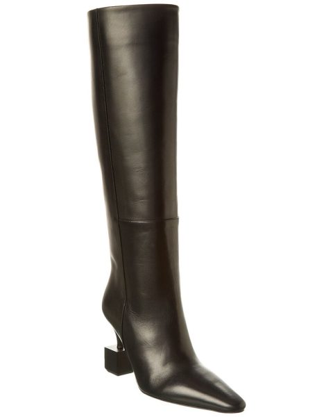 Jacquemus The Bisou Leather Knee-High Boot 7827040403516