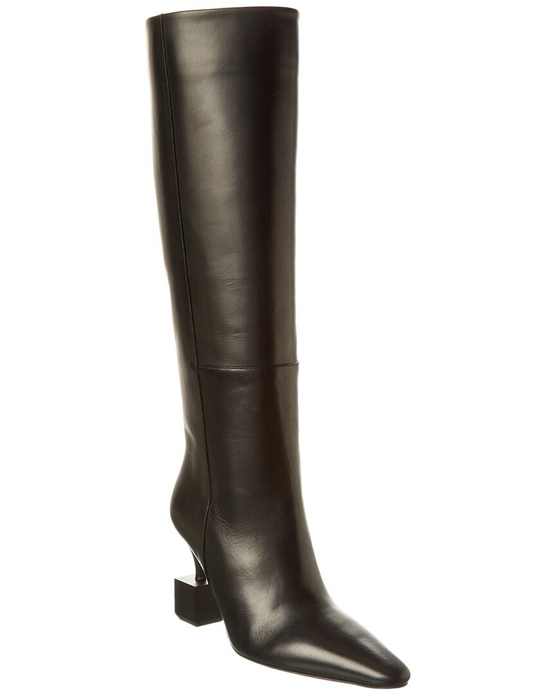 Jacquemus The Bisou Leather Knee-High Boot 7827040403516