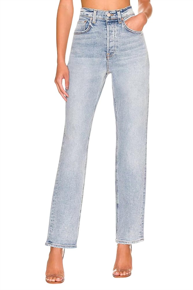 Cassidy Mid Rise Straight Leg Jeans In La Brea 7827035226172