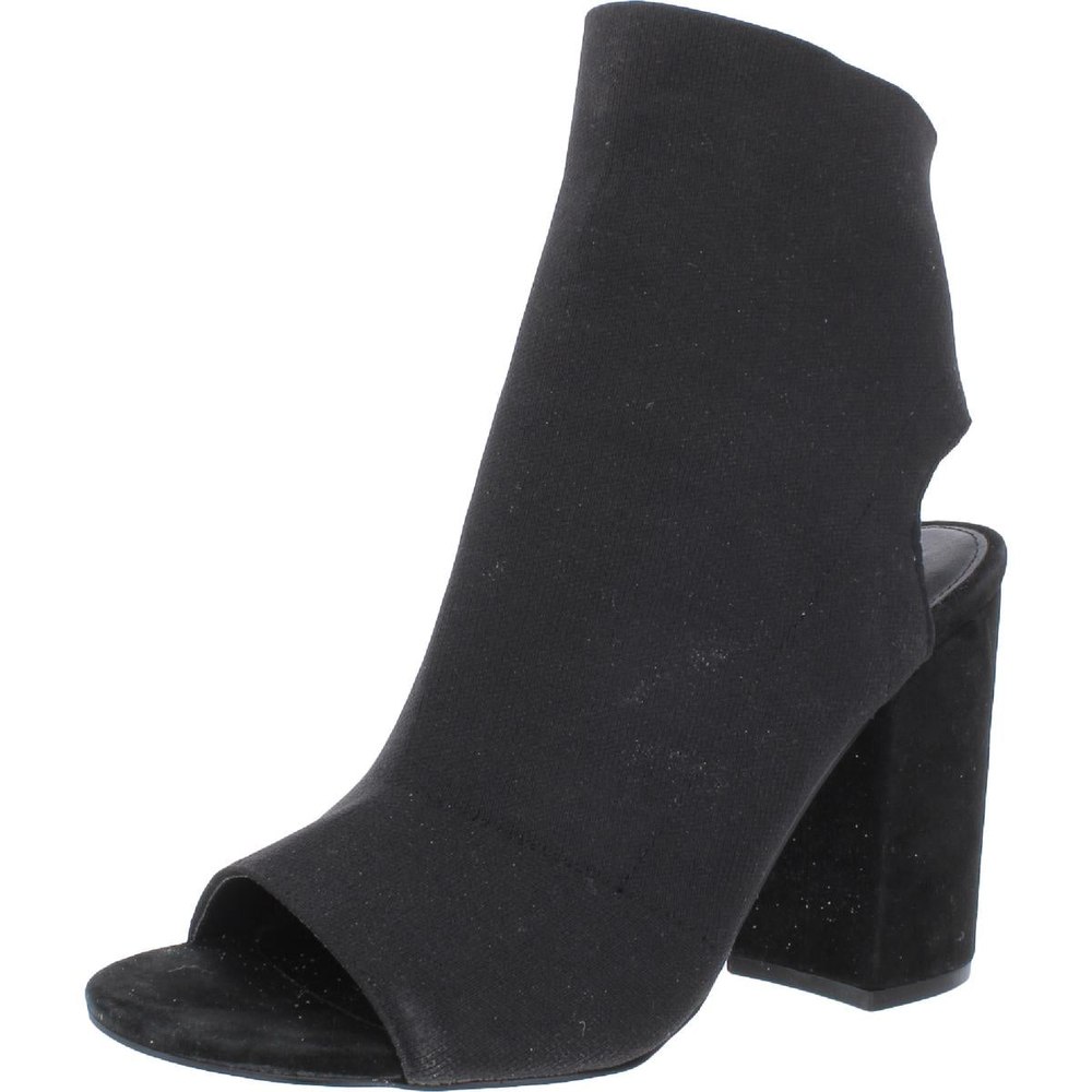 Ferris Knit Block Heel Booties