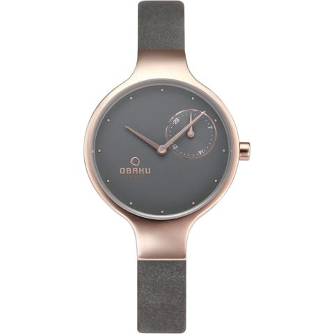 Obaku Women’s Vand Gray Dial Watch