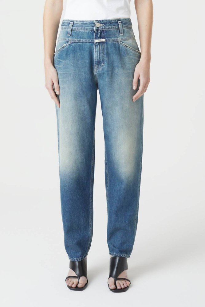 X-Lent Jean In Mid Blue