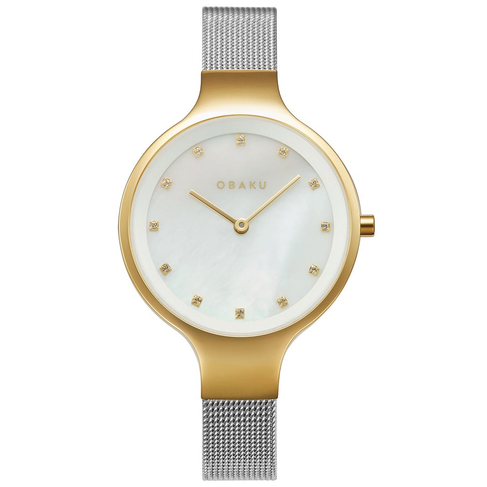 Obaku Women’s Classic White Dial Watch 7195323301948