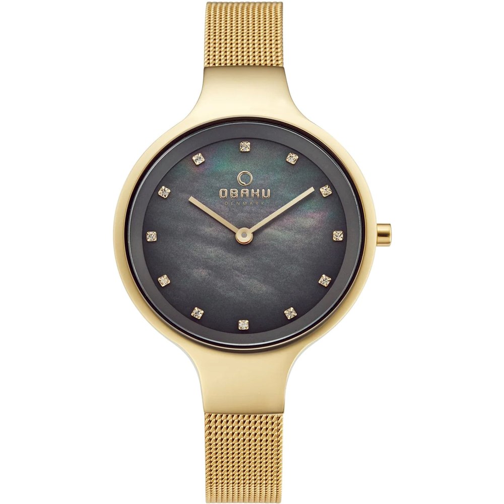 Obaku Women’s Classic Mother of pearl Dial Watch
