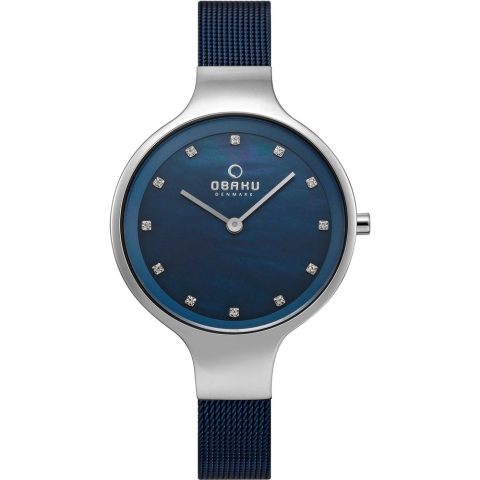 Obaku Women’s Classic Blue Dial Watch 7195322679356