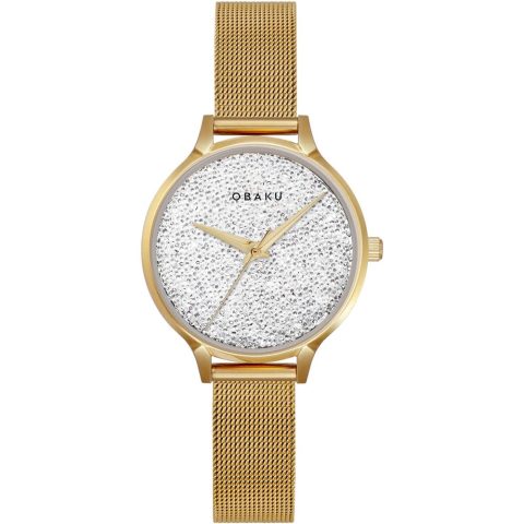 Obaku Women’s Stjerner Silver Dial Watch