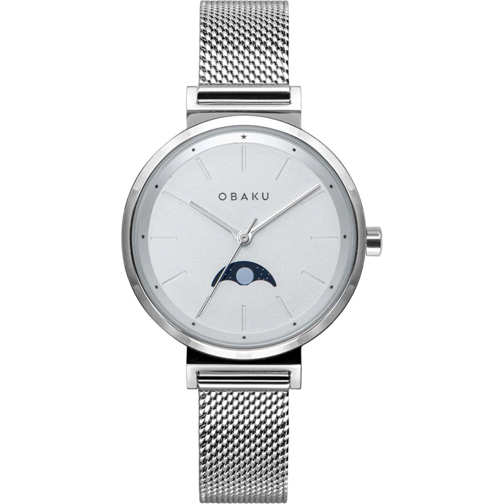 Obaku Women’s Maane Silver Dial Watch