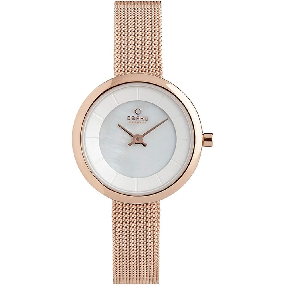 Obaku Women’s Stille Silver Dial Watch