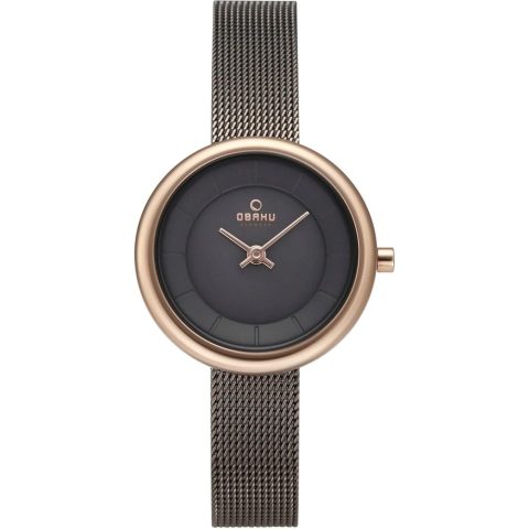 Obaku Women’s Classic Black Dial Watch