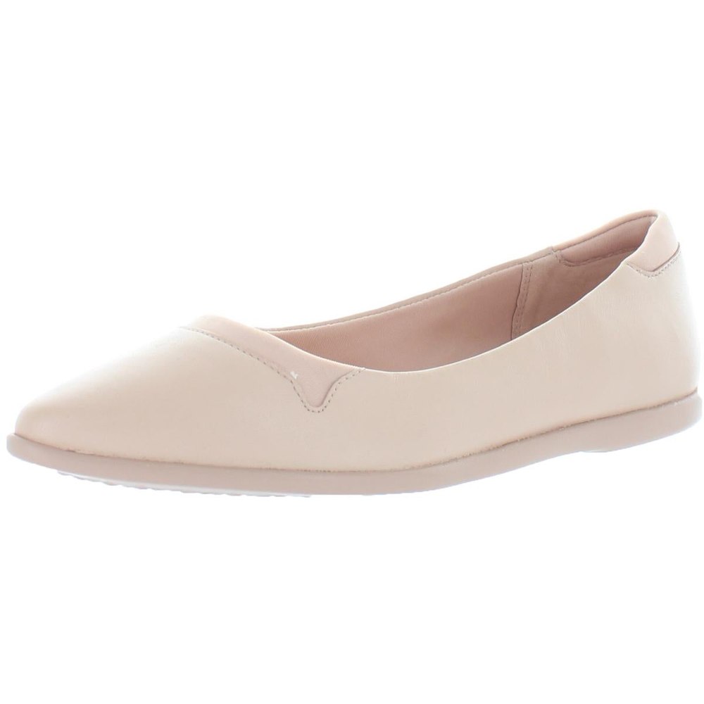 Grand Ambition Skimmer Leather Slip On Ballet Flats