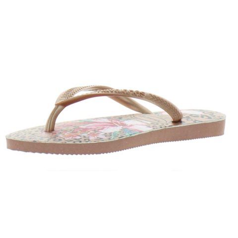 Girls Printed Slide Flip-Flops