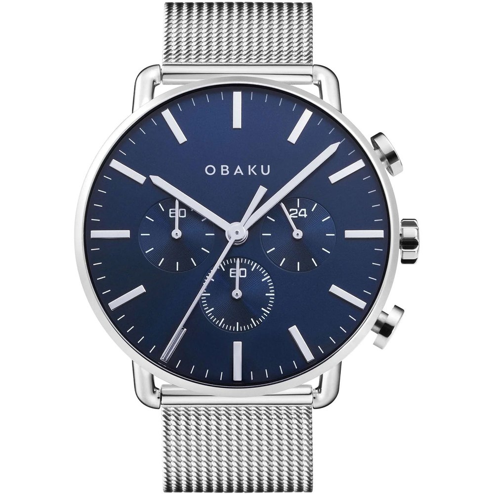 Obaku Men’s Classic Blue Dial Watch