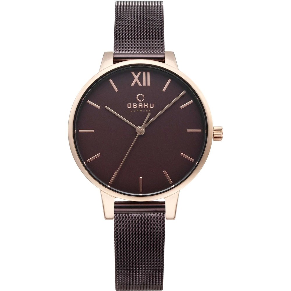 Obaku Women’s Walnut Brown Dial Watch 7195324219452