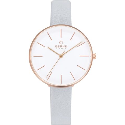Obaku Women’s Viol White Dial Watch