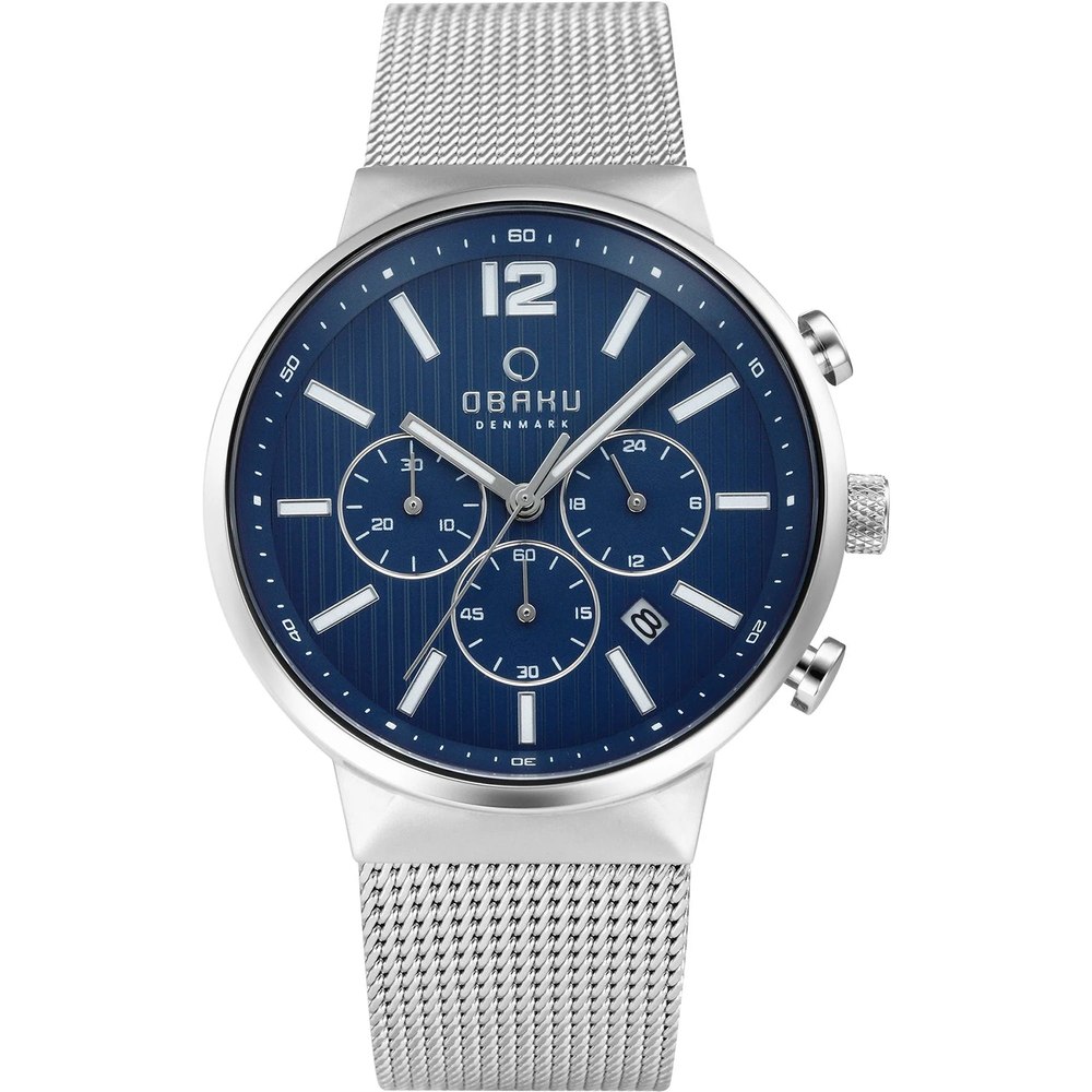Obaku Men’s Storm Blue Dial Watch