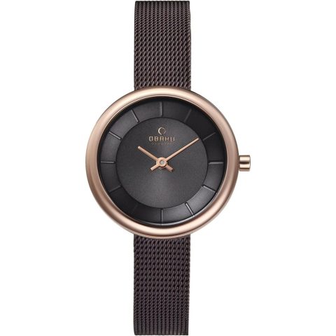 Obaku Women’s Classic Black Dial Watch 7195324874812