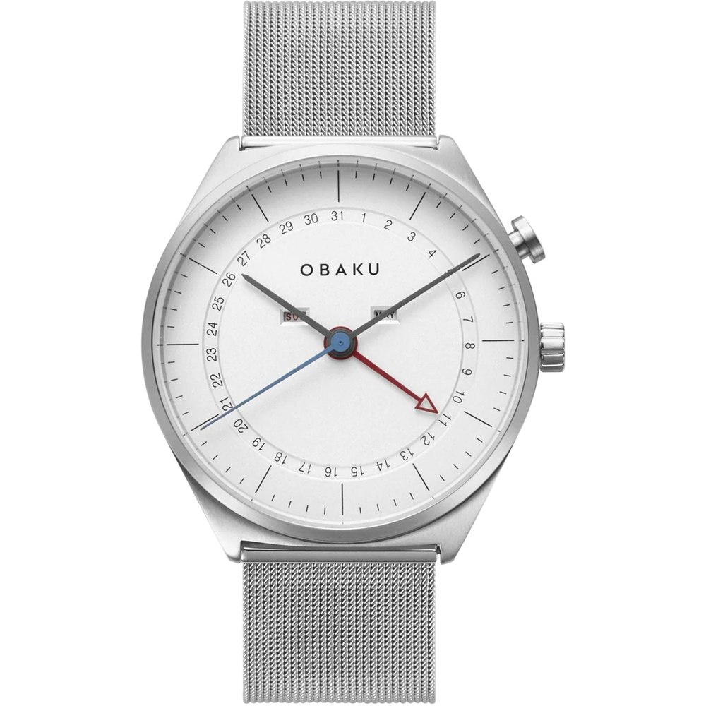 Obaku Men’s Dato White Dial Watch