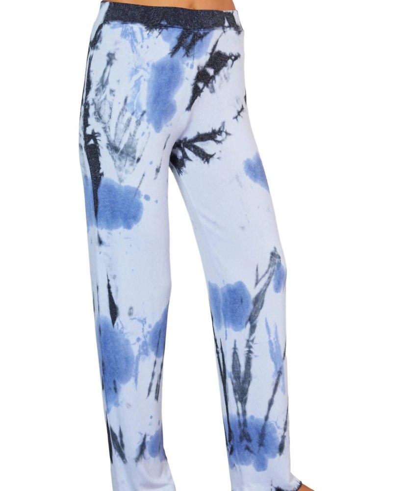Marble Wash Pants In Peri 7668115931196