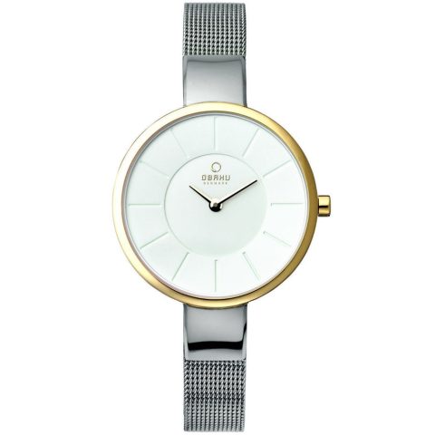 Obaku Women’s Classic White Dial Watch 7195325136956