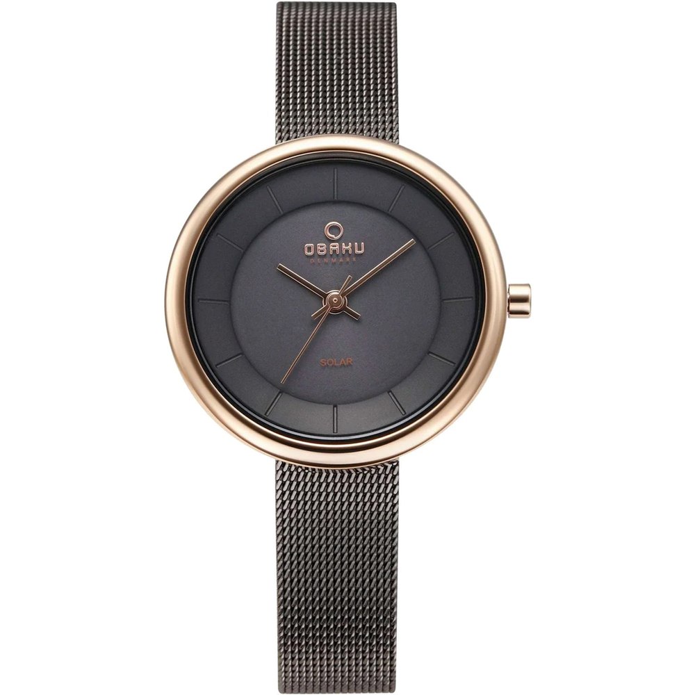 Obaku Women’s Lys Black Dial Watch
