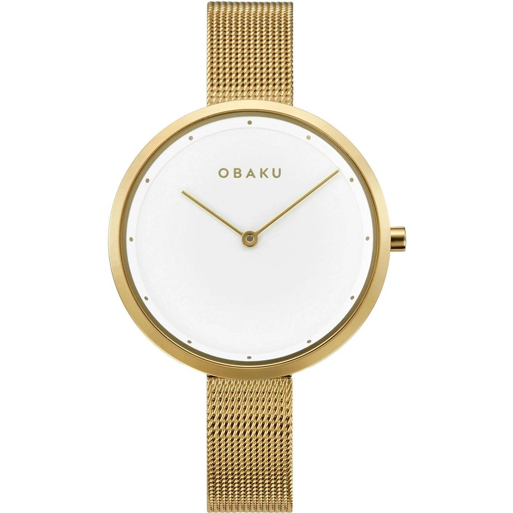 Obaku Women’s Classic White Dial Watch 7195325268028
