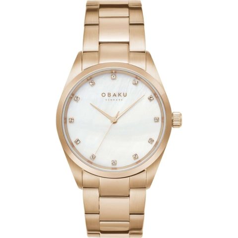 Obaku Women’s Classic White Dial Watch 7195325464636