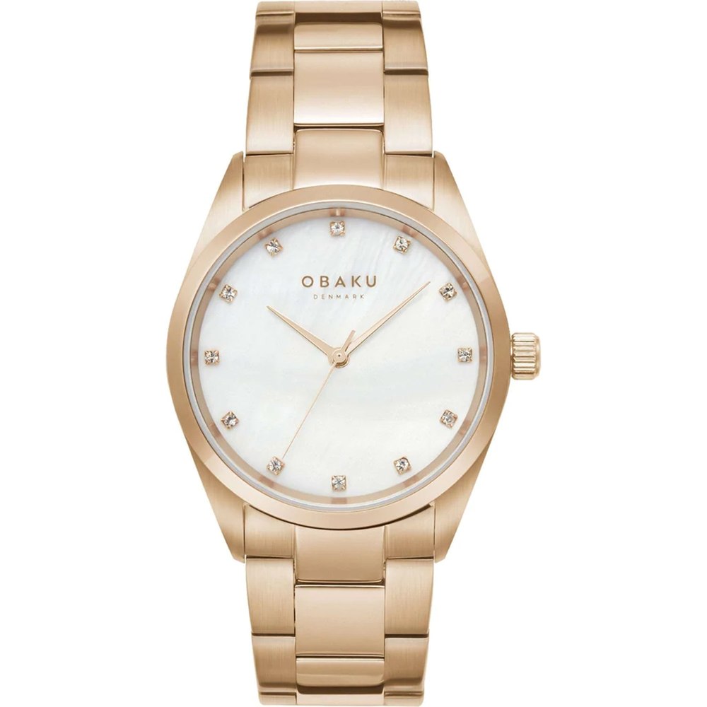 Obaku Women’s Classic White Dial Watch 7195325464636