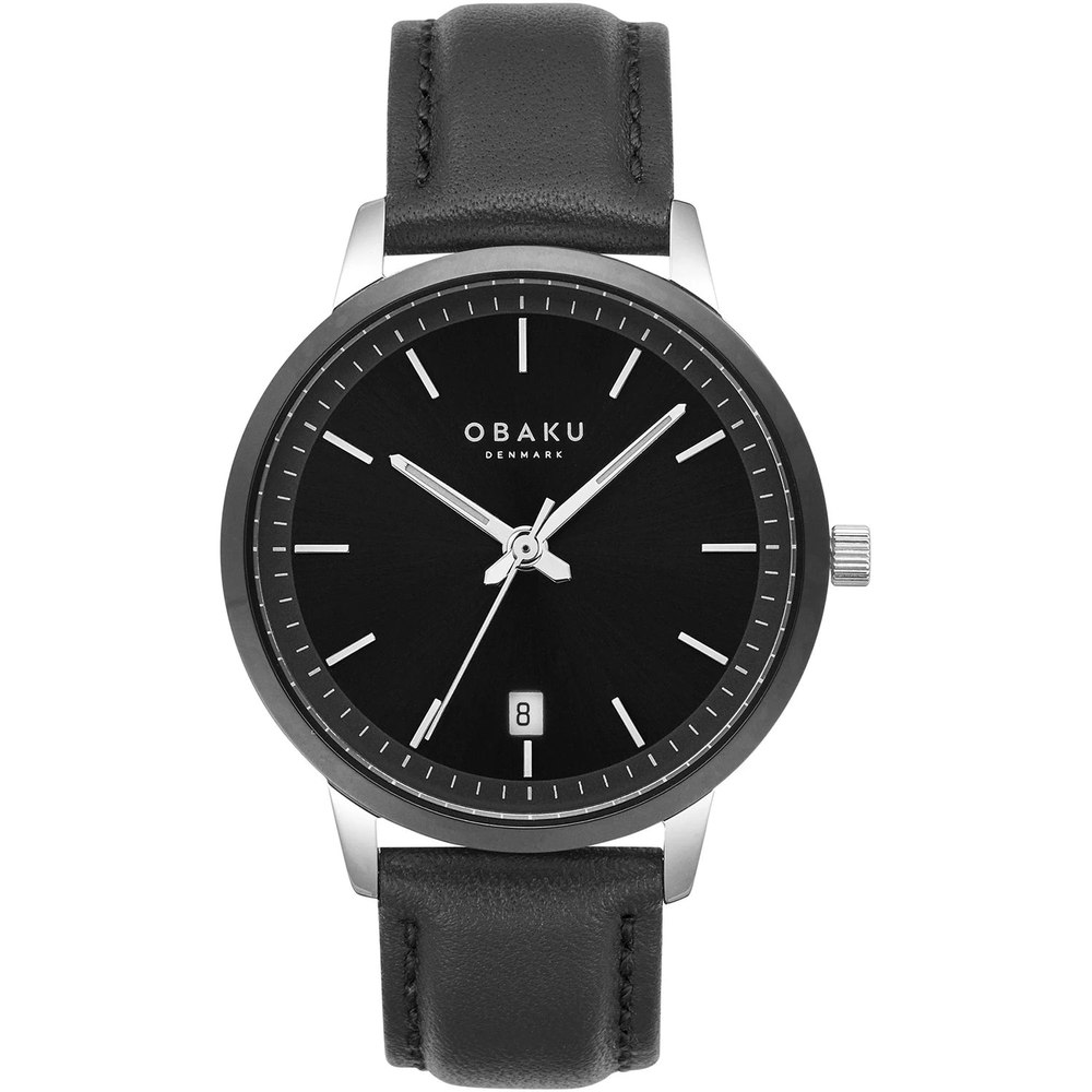 Obaku Men’s Salvie Black Dial Watch