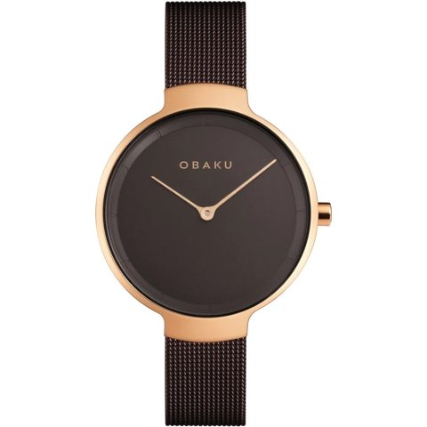 Obaku Women’s Walnut Brown Dial Watch 7195323400252