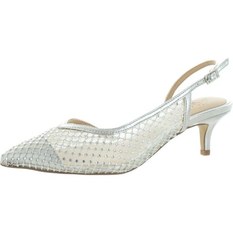 Frederica II Evening Slingback Kitten Heels