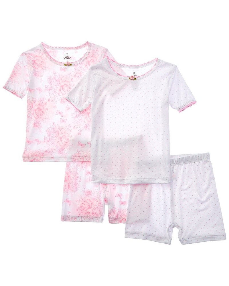 Tutu Couture En Pointe 4pc Short Pajama Set 7668142473276