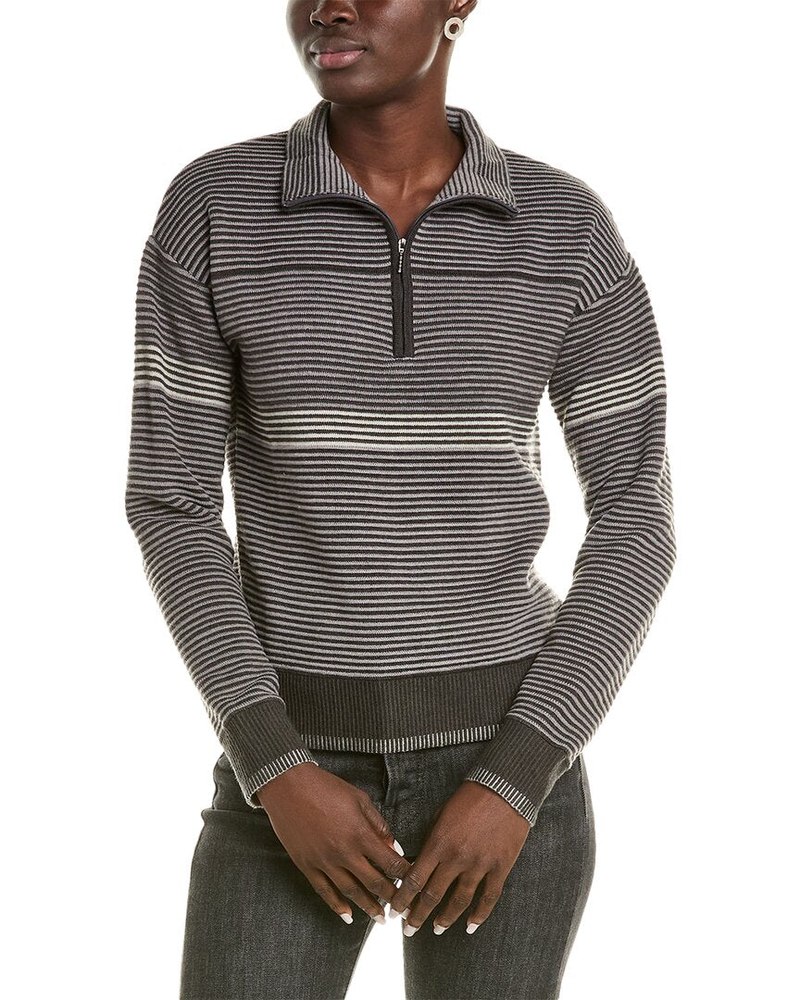 Meister x Fera Bonnie Wool-Blend 1/2-Zip Sweater 7827058851900