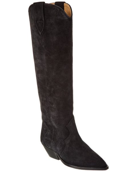 Isabel Marant Denvee Suede Knee-High Boot 7827067043900