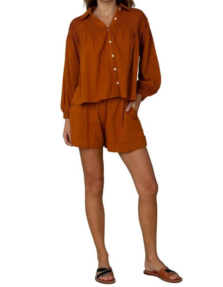 Sami Shorts In Butterscotch 7827072811068