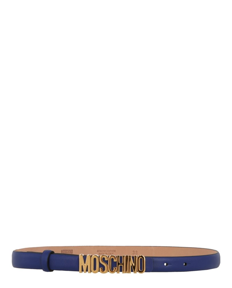 Logo Leather belt
