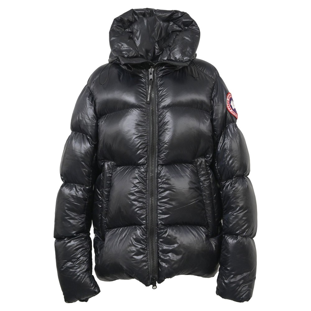 Canada Goose Crofton Quilted Ripstop Down Jacket in Black Recycled-Nylon 7764876197948